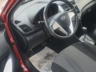 2012 Hyundai Solaris I, красный, 980000 рублей, вид 5