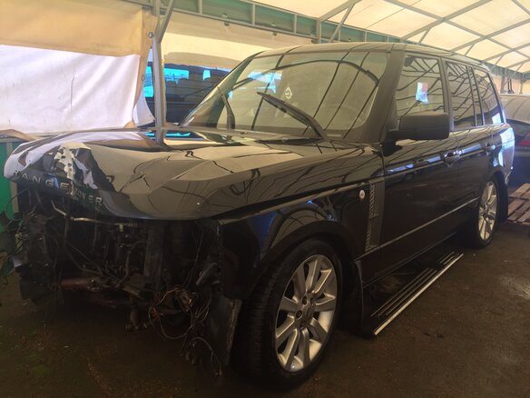 2006 Land Rover Range Rover Supercharged III Рестайлинг, чёрный - вид 3