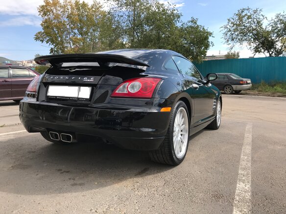 2004 Chrysler Crossfire, чёрный - вид 8