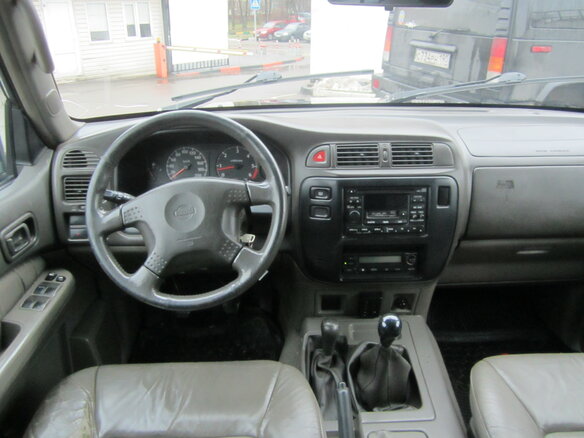 1998 Nissan Patrol V (Y61), синий - вид 10
