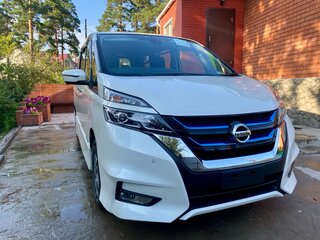 2019 Nissan Serena V (C27) Рестайлинг, белый, 2190000 рублей, вид 2