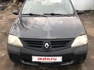 2007 Renault Logan I, серый, 200000 рублей, вид 1