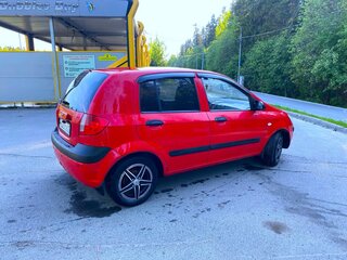 2007 Hyundai Getz I Рестайлинг, красный, 370000 рублей, вид 3