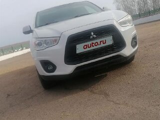 2013 Mitsubishi ASX I Рестайлинг, белый, 1400000 рублей, вид 1