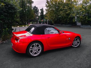 2007 BMW Z4 I (E85/E86) Рестайлинг, красный, 2300000 рублей, вид 5