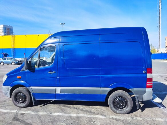 2011 Mercedes-Benz Sprinter, синий, 1360000 рублей - вид 6