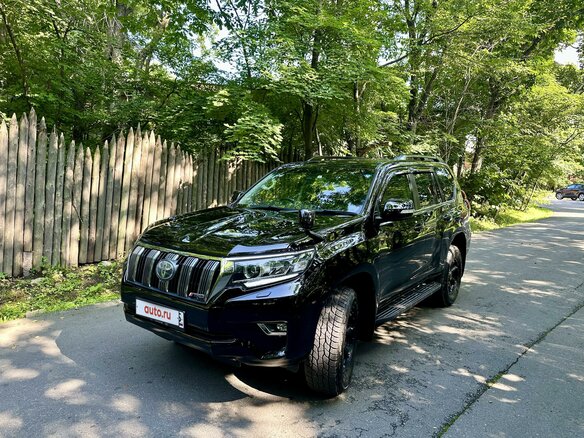 2019 Toyota Land Cruiser Prado 150 Series Рестайлинг 2, чёрный, 5050000 рублей - вид 6