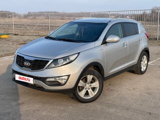2013 Kia Sportage III, серебристый, 1400000 рублей, вид 1