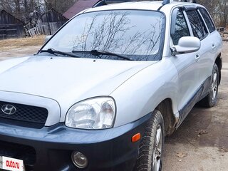 2001 Hyundai Santa Fe I, серебристый, 250000 рублей, вид 1