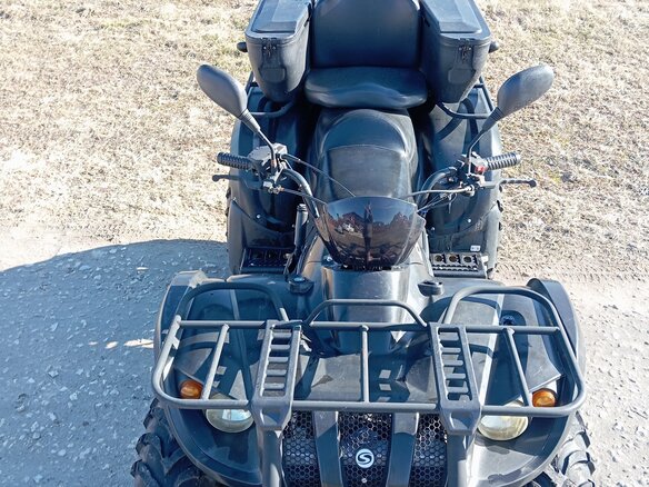 2010 Stels ATV-500, чёрный, 450000 рублей - вид 5