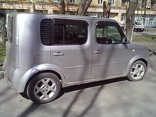 2006 Nissan Cube Cubic II (Z11), серебристый, 350000 рублей, вид 4