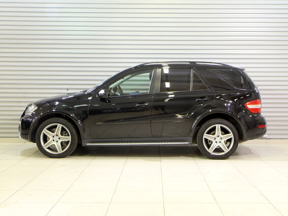 2010 Mercedes-Benz M-Класс 500 II (W164) Рестайлинг, чёрный - вид 7