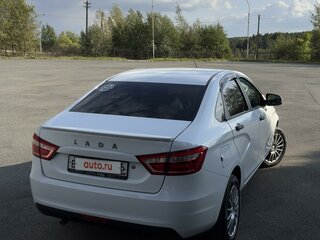 2017 Lada (ВАЗ) Vesta I, белый, 900000 рублей, вид 5