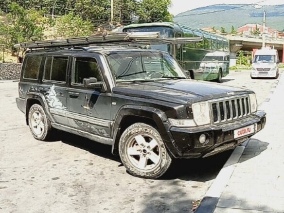 2007 Jeep Commander, чёрный, 1100000 рублей - вид 3