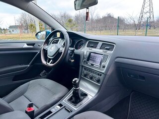 2013 Volkswagen Golf VII, голубой, 1030000 рублей, вид 5