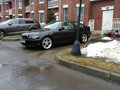 2003 BMW 3 серии 325i IV (E46) Рестайлинг, чёрный