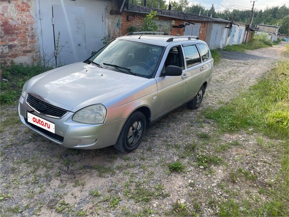 2011 Lada (ВАЗ) Priora I, серебристый, 290000 рублей