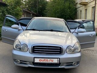 2006 Hyundai Sonata ТагАЗ IV (EF) Рестайлинг, серый, 570000 рублей, вид 2