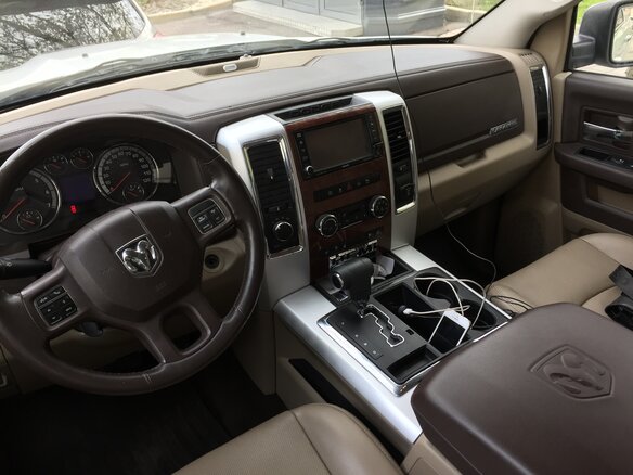 2012 Dodge RAM IV (DS/DJ), белый - вид 2