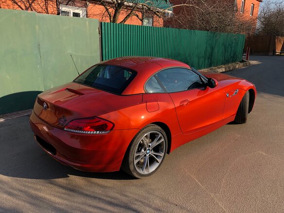 2013 BMW Z4 20i II (E89) Рестайлинг, оранжевый - вид 8