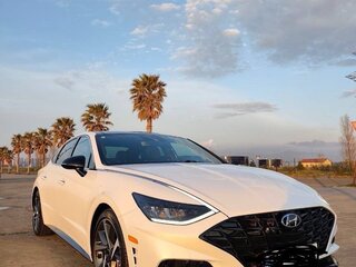2020 Hyundai Sonata VIII (DN8), белый, 2350000 рублей, вид 2