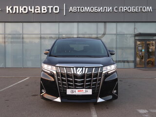 2019 Toyota Alphard III Рестайлинг, чёрный, 5400000 рублей, вид 2