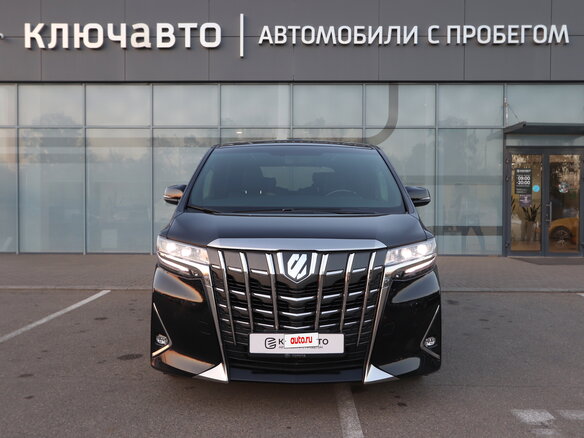 2019 Toyota Alphard III Рестайлинг, чёрный, 5400000 рублей - вид 1