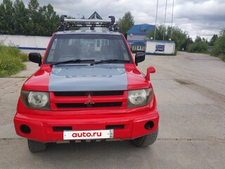 1998 Mitsubishi Pajero iO, красный, 420000 рублей, вид 2
