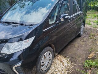 2017 Honda Stepwgn V Рестайлинг, чёрный, 2550000 рублей, вид 2