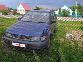 1996 Mitsubishi Chariot II, синий, 230000 рублей, вид 2