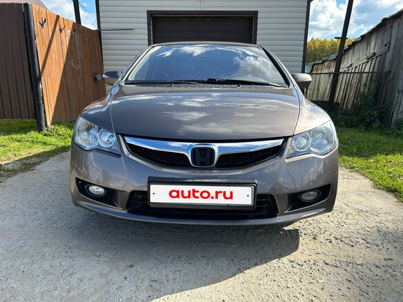 2009 Honda Civic Hybrid VIII Рестайлинг, серый, 500000 рублей - вид 1