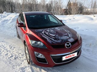 2011 Mazda CX-7 I Рестайлинг, красный, 890000 рублей, вид 2