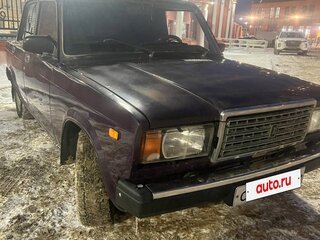 2001 Lada (ВАЗ) 2107, фиолетовый, 120000 рублей, вид 2