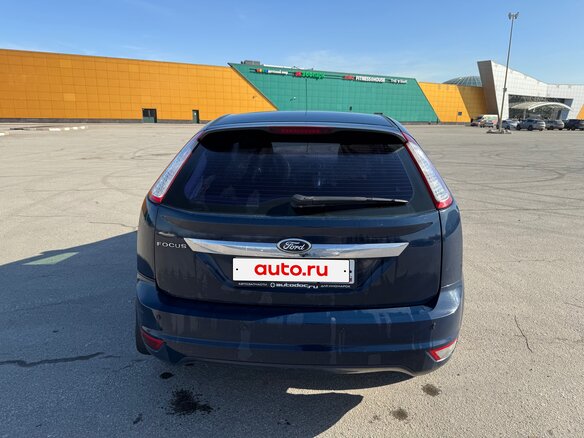2008 Ford Focus II Рестайлинг, синий, 395000 рублей - вид 2