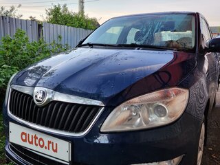 2014 Skoda Fabia II Рестайлинг, синий, 580000 рублей, вид 1