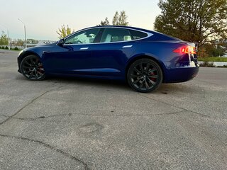 2019 Tesla Model S 75D I Рестайлинг, синий, 2500000 рублей, вид 5