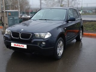 2009 BMW X3 20d I (E83) Рестайлинг, синий, 1350000 рублей, вид 2