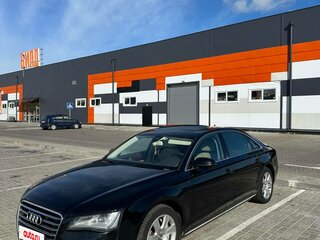 2011 Audi A8 Long III (D4), чёрный, 1900000 рублей, вид 2