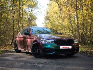 2019 BMW 5 серии 530d xDrive VII (G30/G31/G38), белый, 3900000 рублей, вид 2