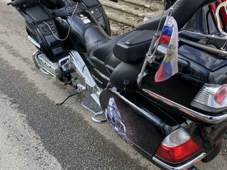 2005 Honda GL 1800 Gold Wing, чёрный, 900000 рублей, вид 5