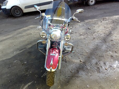 2008 Yamaha XVS1100, красный, 700000 рублей, вид 2