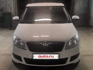 2014 Skoda Fabia II Рестайлинг, белый, 570000 рублей, вид 2