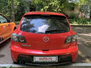 2007 Mazda 3 I (BK) Рестайлинг, красный, 655000 рублей, вид 3