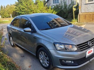 2019 Volkswagen Polo V Рестайлинг, серый, 1290000 рублей, вид 4