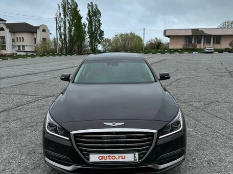 2019 Genesis G80 I, коричневый, 2500000 рублей, вид 1