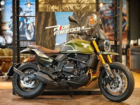 2026 Moto Morini Seiemmezzo SCR, зелёный, 744900 рублей, вид 1