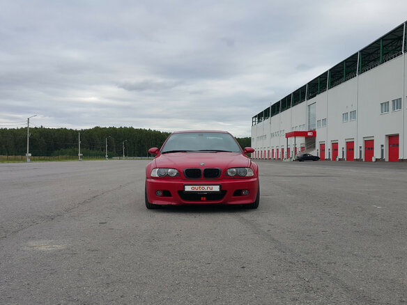 2002 BMW M3 III (E46), красный - вид 4