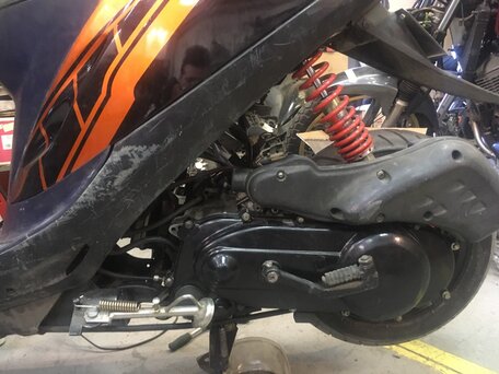 2016 Honda Dio, оранжевый, 70000 рублей, вид 3