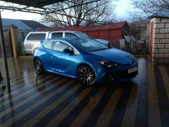 2013 Opel Astra OPC J, голубой - вид 16