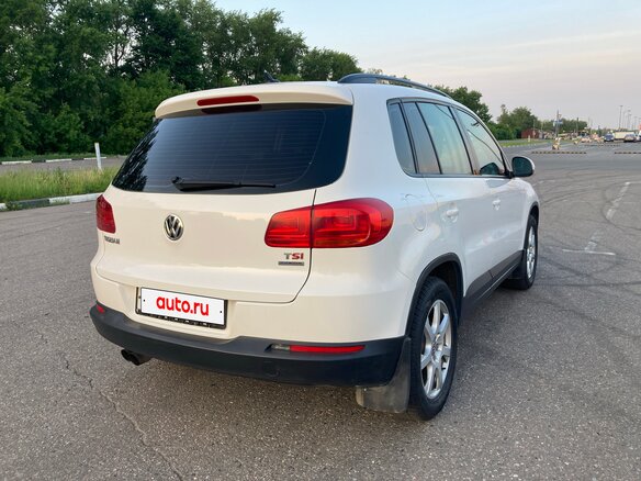 2012 Volkswagen Tiguan I Рестайлинг, белый, 1050000 рублей - вид 8